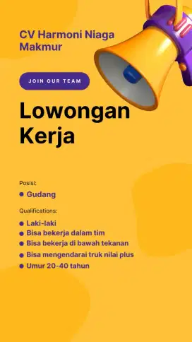 Lowongan Karyawan Gudang