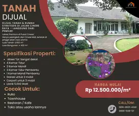Dijual Tanah & Rumah Strategis di Jalan Cinere Raya
