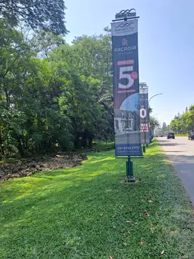 Dijual 4 kavling komersil jalan raya sentul deretan MCD, RS EMC, Aeon