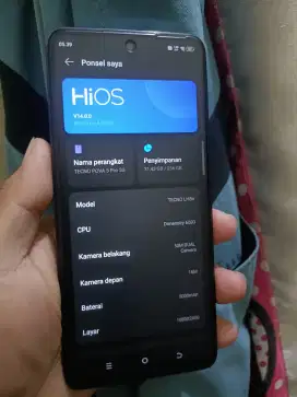 Pova 5pro 5g hp+dus+cas ga ori