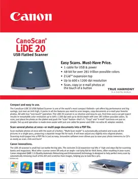 CanoScan Lide20