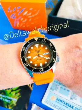 Seiko 5 Sports SRPL45K1 1ndonesian Tiger Sumatran Automatic Limited