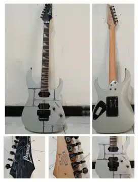 Ibanez RG Iron Silver Limited Edition Original Made In Indonesia
