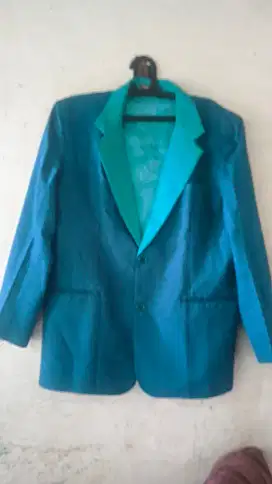 Jas Formal Pria No Slim fit Warna Hijau Tosca