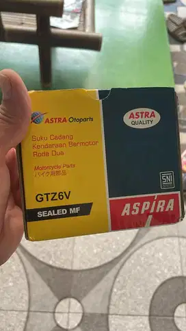 Accu Aspira GTZ 6V Sealed MF