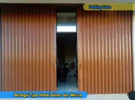 Gerbang Pintu Warung Toko Bengkel Garasi Minimarket Folding Gate
