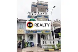 Villa Rafflesia Rumah Cluster 3 Lantai Hadap Timur di Batam Centre