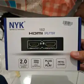 Nyk Spliter hdmi  1 to 2 baru beli cuma tes ajah, salah beli