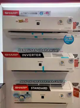 CREDIT AC SHARP PROMO BUNGA 0% DAN FRE 1KALI CICILAN