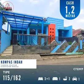Dijual Nego Rumah Lokasi Strategis Hebras Kompas Tambun Selatan