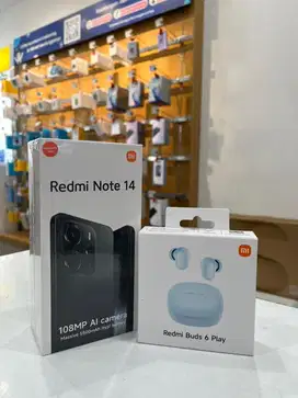 Promo Redmi Note 14 4G Free Buds 6 Play