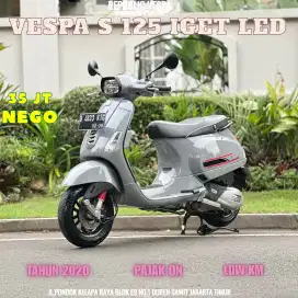 Dijual cepat vespa S 125 I Get LED