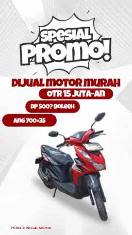 DIJUAL MURAH MERIAH HONDA BEAT CBS TAHUN 2024