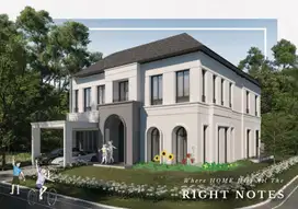 Rumah Mewah 2 Lantai The Gramercy Alam Sutera Dekat Tol Alsut