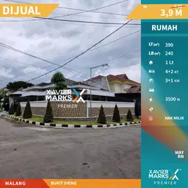 Dijual Rumah Hook Klasik Semi Furnish di Bukit Dieng Malang
