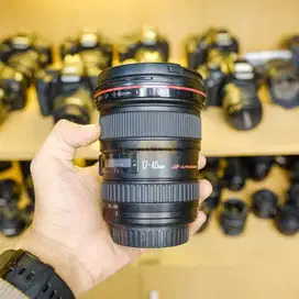 Lensa Canon 17-40mm F4 No Box Mulus