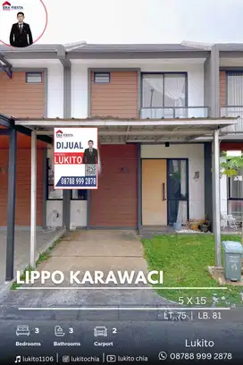 Dijual Cepat Rumah Siap Huni di Lippo Karawaci Selangkah ke Tol