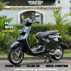 Dijual cepat vespa sprint 150 I GET ABS LED