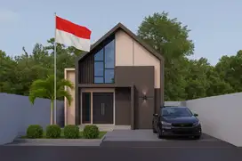 RUMAH BARU BEBAS BANJIR JALAN KAKI KE JALAN RAYA