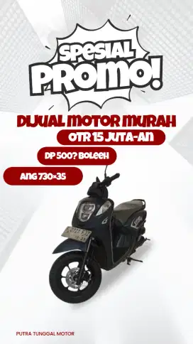 DIJUAL SANGAT MURAH MERIAH HONDA GENIO ISS TAHUN 2024