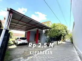 Dijual Tanah Strategis Tengah Kota dekat Jalan Ireda