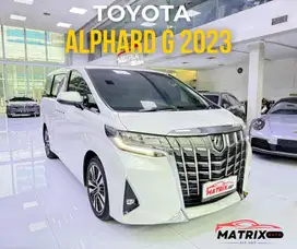 TOYOTA ALPHARD 2023! KONDISI SUPER! TOYOTA ALPHARD G 2023 ! PERFECT