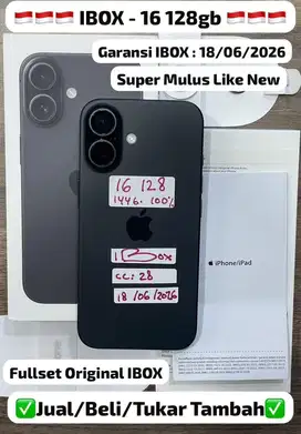 iphone 16 128gb second ibox