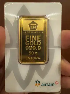 Emas Antam 50gr 2024 50gram