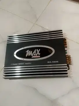 Di jual aja audio MAX 600 bisa kurang sedikit
