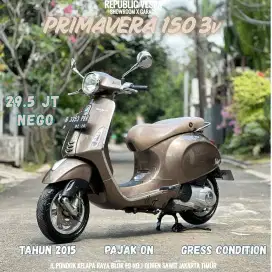 Jual cepat Piaggio Vespa Primavera 150 3V tahun 2015