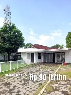 Disewakan Rumah Halaman Luas di Jalan Pramuka dekat Kampus UAD