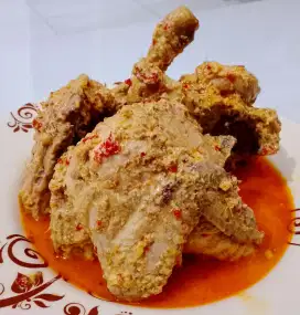 Gulai Ayam padang dg santan rempah fresh tanpa msg ayam size 1kg