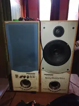 Speaker aktif ngebass agak tinggi gede
