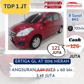 Promo TDP 1 Juta Ertiga GL AT 2016 Merah
