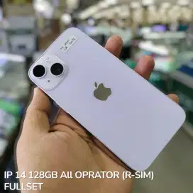 Iphone 14 128GB bisa semua kartu (Rsim tanam) Fullset