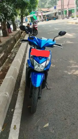Honda Beat 2014 Biru putih