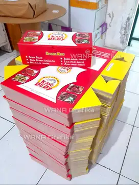 Cetak box fried chicken Desain Custom