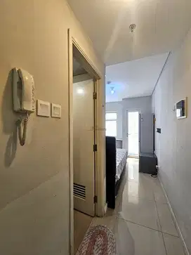 DISEWAKAN SIAP HUNI STUDIO APARTEMEN MEDISON PARK  FURNISHED RAPI
