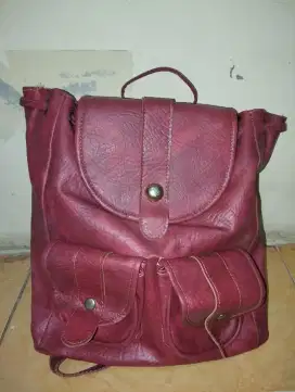 Ransel Maroon Cantik