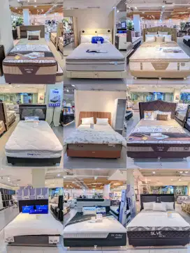 Cicilan Murah Spring Bed Comforta, Ocean, Jive, Sove, Dr. Ortho.