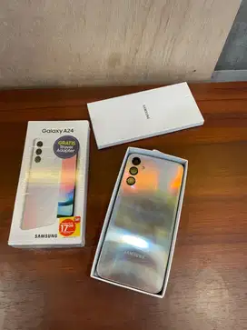 Samsung Galaxy A24 8/128 Silver Lengkap
