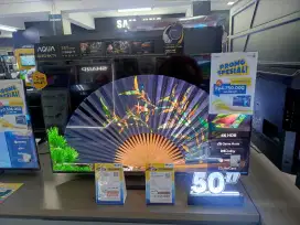 Promo Kredit Spesial Kemerdekaan TV AQUA 50” AQT-50S80EUX