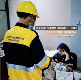 Pengurus Lapangan Truk Trailer Kontainer Area Surabaya