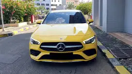 Mercedes Benz Mercy CLA200 CLA 200 AMG Line (C118) Kuning 2019 Low KM