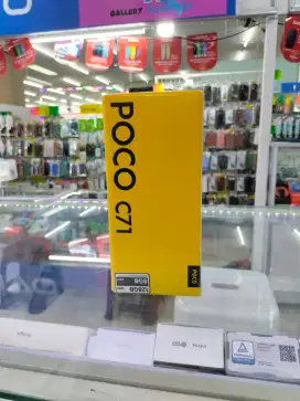 Poco C71 4/128gb New Garansi Resmi