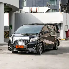 Alphard 2.5 G AT hitam 2016