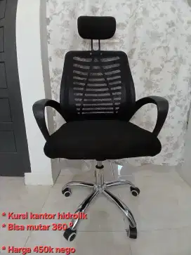 Dijual 1 kursi kerja seken hidrolik