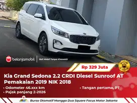 [ GARANSI 1TH ] Kia Grand Sedona 2.2 CRDI Diesel Sunroof AT 2018/2019