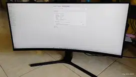 XIAOMI 34 Curved 1500R WQHD 3440x1440 21:9 60Hz-144Hz ada minus nya