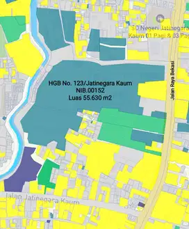 DIJUAL TANAH KOMERSIL DI PULO GADUNG - JAKARTA TIMUR